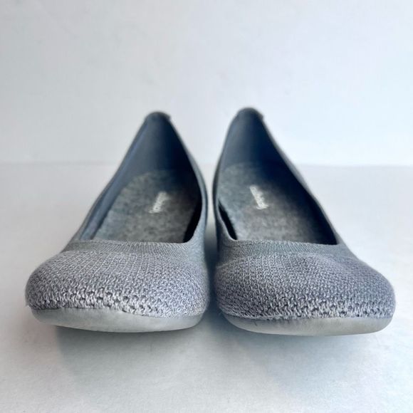 ALLBIRDS Women's Tree Breezers Ballet Flats Grey Sz 9--Like New - Picture 2 of 9